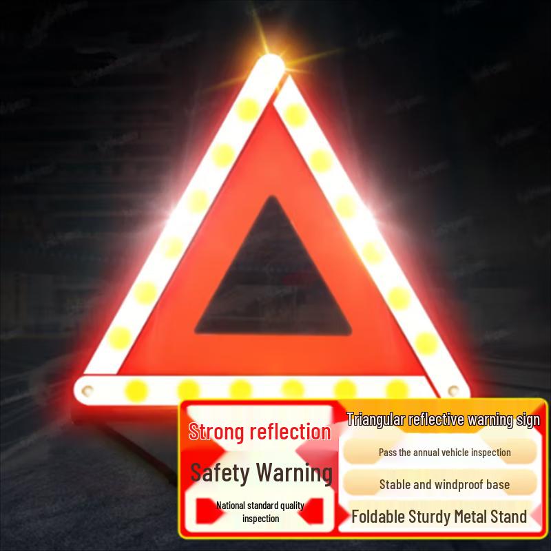 

Haowei T8 Reflective Warning Triangle Standard