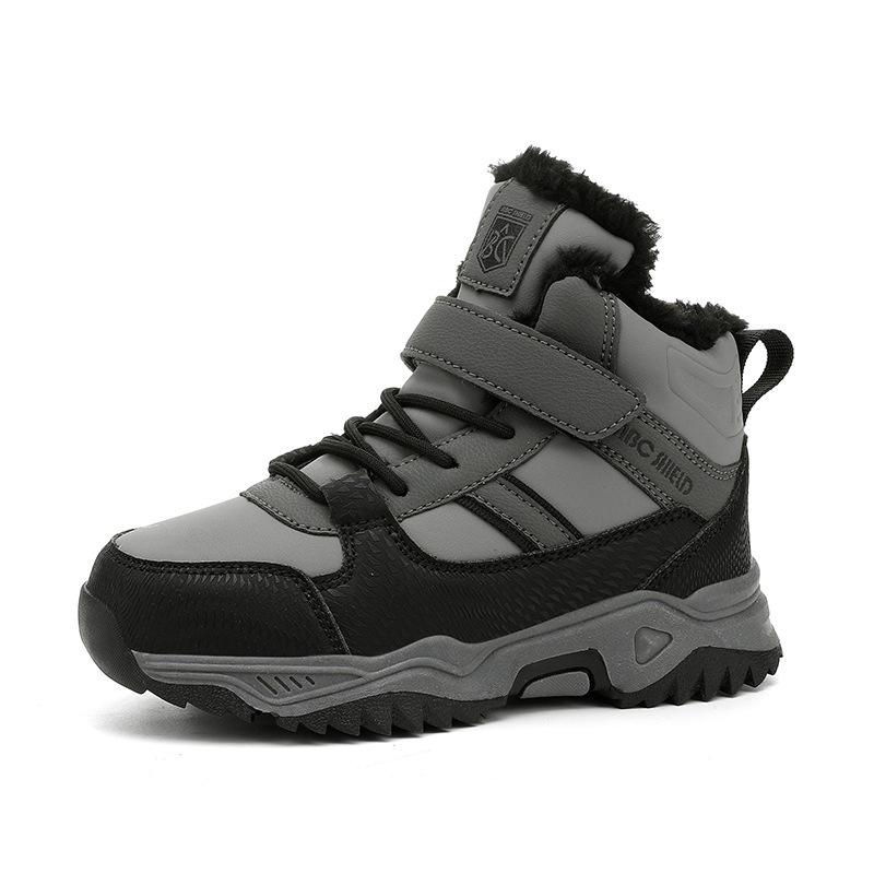 2025 Winter Girls  Snow Boots: Warm, Velvet-Lined, Soft Sole, Non-Slip, Waterproof, Japanese Style Size 34 (21.8cm)