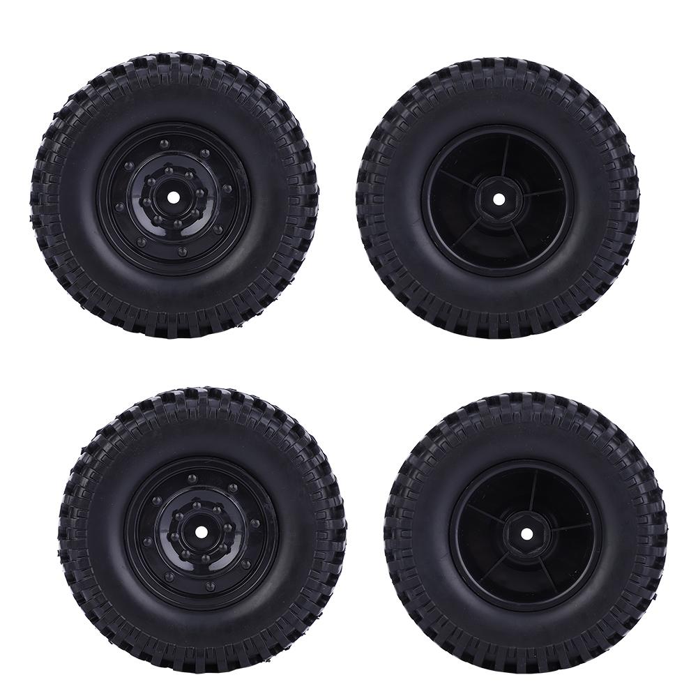 100mm Diameter Simulation RC Car Tire 1 10 Remote Control Car Tyre Replacement AccessoriesBlack