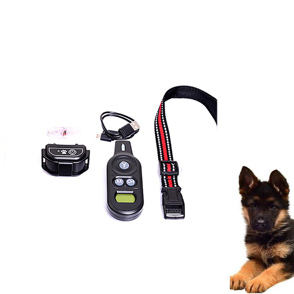 Remote Dog Training Collar Rechargeable Waterproof Dog Trainer Tool With Remote