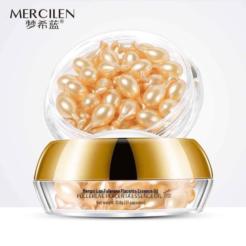 Оживляющая эссенция для лица Mengxi Lan: 37 Укрепляющих, Осветляющих, Увлажняющих Капсул