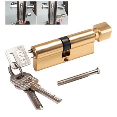 3 Keys Supplied Indoor Door Lock Wooden Door Lock Lock Cylinder