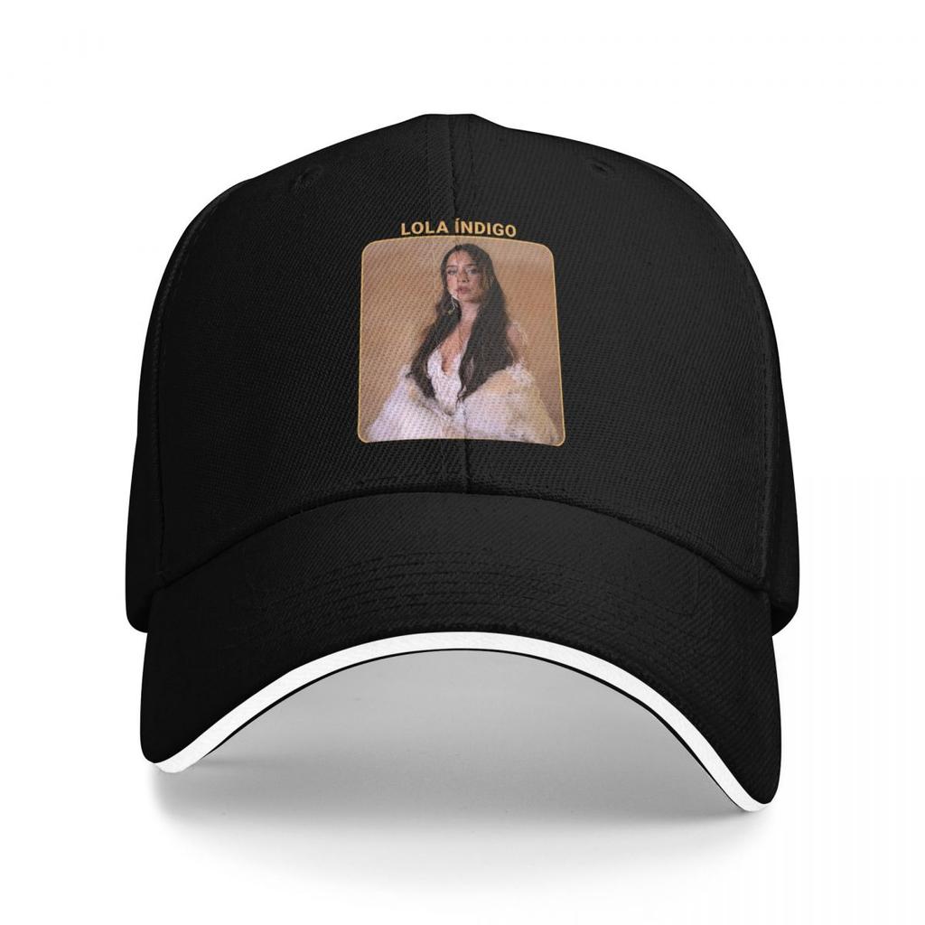 Baseball Caps Singer Lola Indigo Album 2026 Fans Support Customized Unisex Women Casual Spring Hats