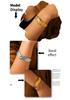 18K Gold-Plated Titanium Steel Open Karst Bracelet - European & American Light Luxury Jewelry
