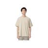 Li-Ning Minimalist Loose Round Neck Short Sleeve T-Shirt Unisex Tops Coastal-Gray AHSU985-2
