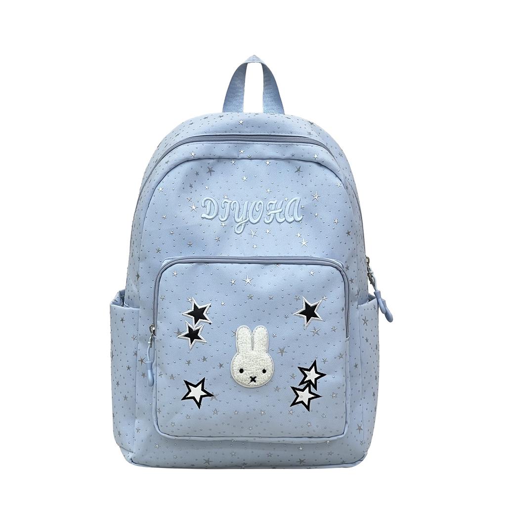 New Cute INS Cartoon Star, Girls' Backpack for Middle and High School Students, Korean Style Niche Student Commuter Backpack