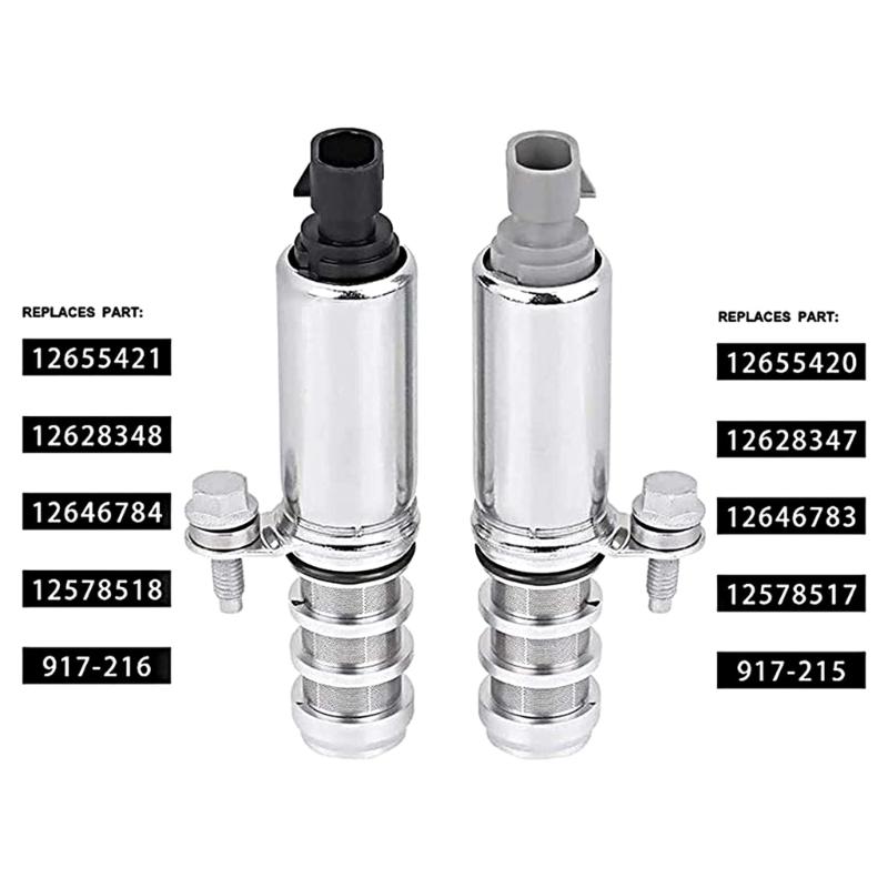 Camshaft Position Actuator Intake Exhaust Oil Control Timing Solenoid E VVT For 12655420 12655421 12628347 12628348