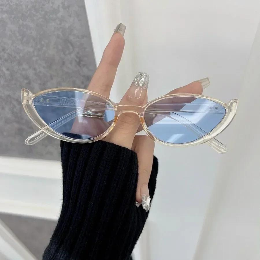 Designer Cat Eye Sunglasses Women Men Vintage Brand Sun Glasses Female Male Small Frame Mirror Retro Oculos De Sol