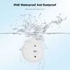 Tuya ZigBee Smart Water Leak Sensor Flood Leakage Sensor Alarm APP Remote Monitoring Flood Overflow for Kitchen Bathroom