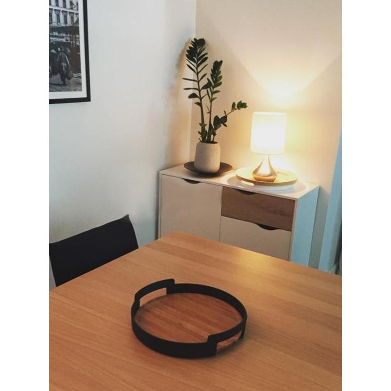 Multi-functional Storage Tray, Fruit Tray, Storage Tray, Dinner Plate, Tea Tray, Bamboo Panel, Desktop Decorative Tray