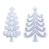 Diy Crystal Drop Glue Aromatherapy Gypsum Abrasive Three-dimensional Christmas Tree Decor Ornament Pendant Silicone Mold