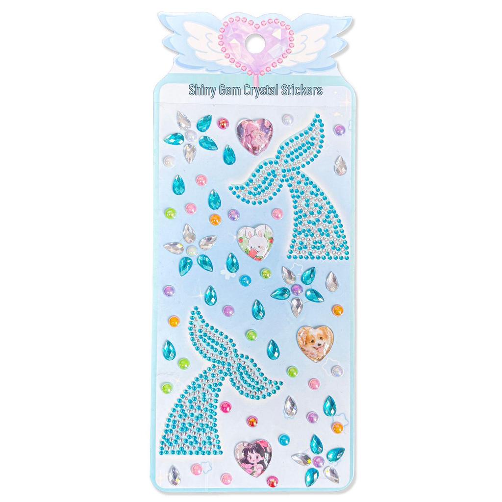 Children's DIY Fairy Wand & Butterfly Stickers with Shiny Gems