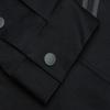 Fila Original Series Polo Shirt Single-Breasted Solid Color Long Sleeve Jacket Men Jackets Black F11M349711F-BK