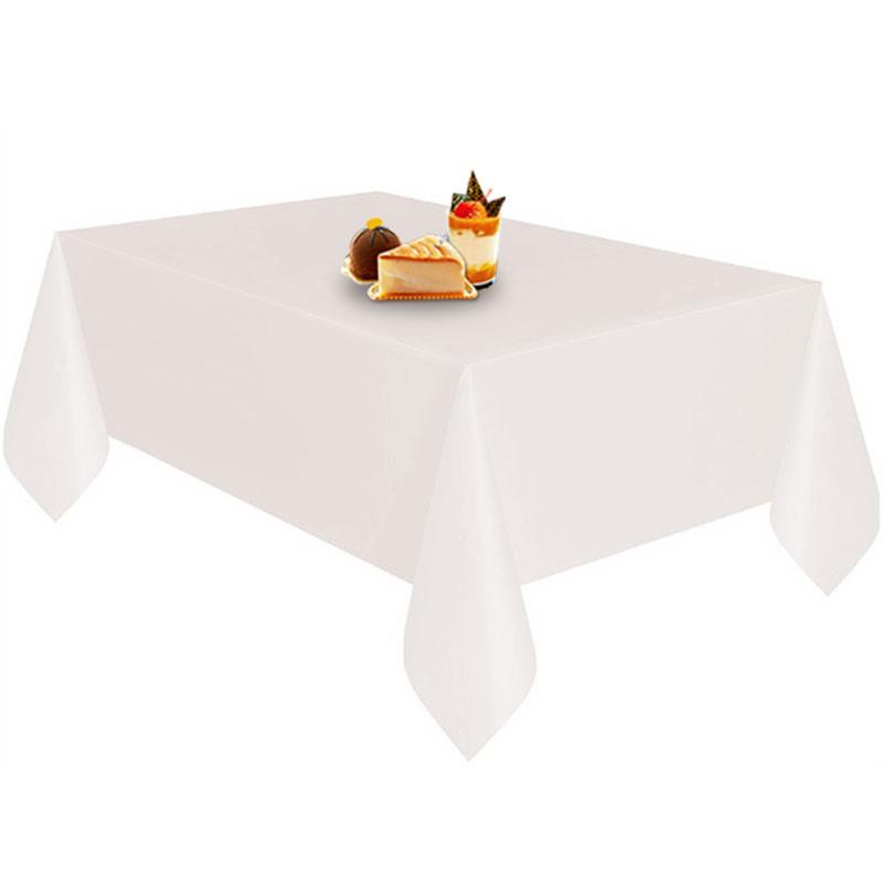 Față de masă din plastic de unică folosință, acoperire pentru masă pentru ieșire, picnic, banchet de nuntă