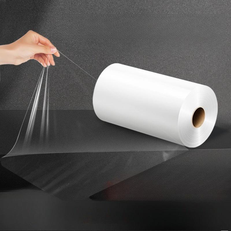 Folding Film L-type Sealing and Cutting Machine Shrink Film Gift Box Plastic Film POF Transparent Film Is Used for Gift Box Packaging Football Tea Box