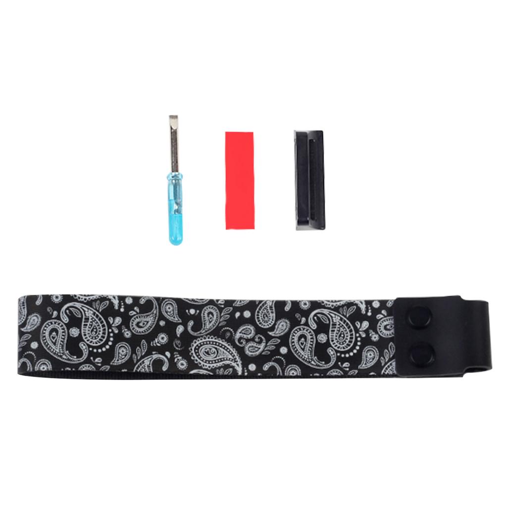 Keyboard Strap With Adhesive Aesthetics Pattern Wooting Fire68 Snap Strap For Mechanical Keyboards Enhanced Aesthetics