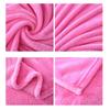 Lightweight Warm Coral Fleece Blanket Pink 70x100cm Thick Winter Camping Travel Bed Blanket Flannel Sheets Blankets