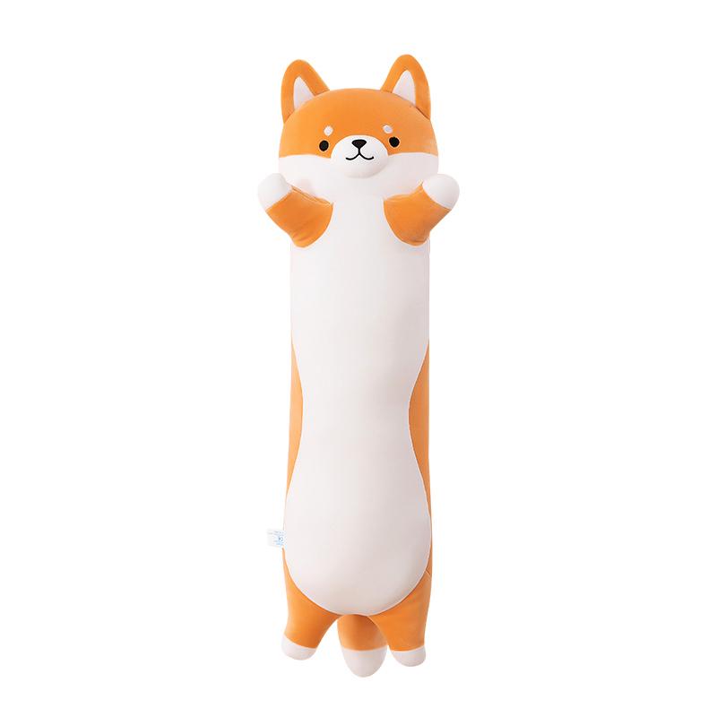 

1/50-130cm Kawaii Cat Dog Long Pillow Plush Soft Stuffed Animal Sleep Pillow for Kids Girls Gift about 50cm