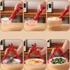 3-in-1 Hot Plate Gripper Lifters Tongs Multi-Angle Anti-Scald Bowl Holder Clip Grabber Tool
