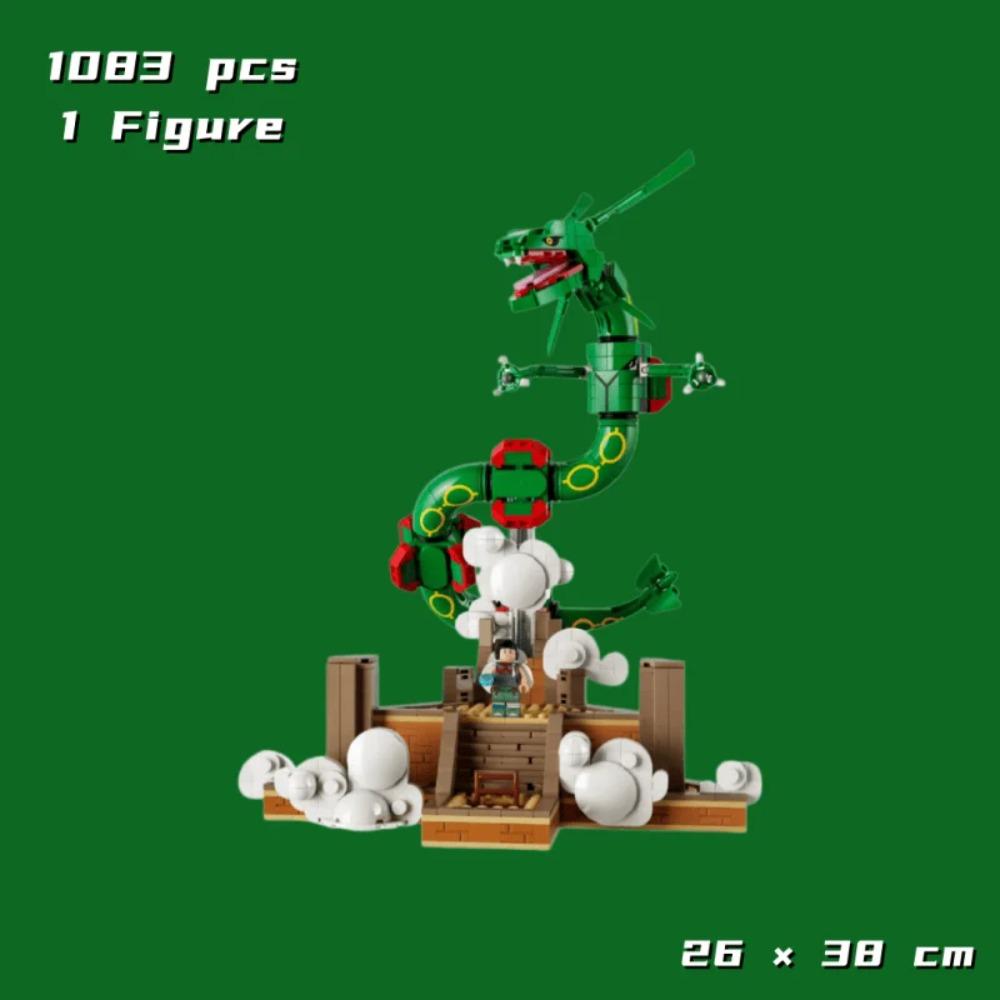 Christmas Gifts for Adult Toys Fantasy Serpent Dragon 1083pcs Bricks Building Blocks Super Ancient Mythical Beasts Display Model