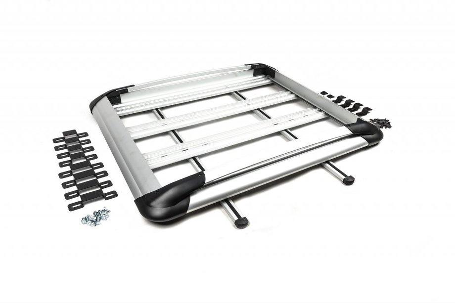 

Trunk with crossbars (125cm x 200cm) Black for Opel Zafira Life 2019-