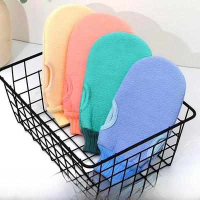 Korean Back Rub Mud and Ash Bath Gloves for Adults - Pain-Free Bath Towel Tool