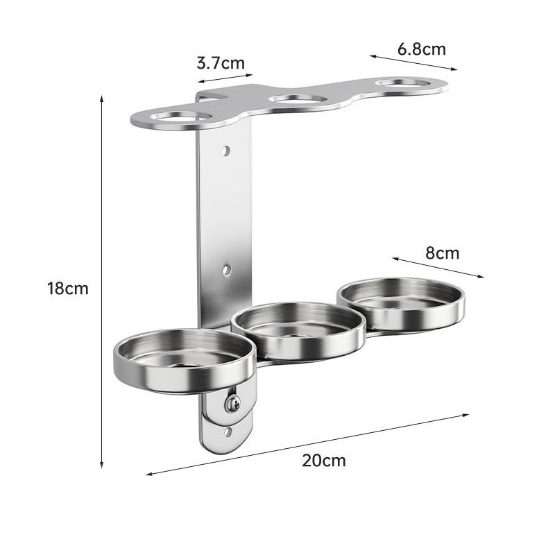 Bathroom Shower Room Wall Mounted Soap Dispenser Practical And Space-saving Highly Functional Design Secure Mounting