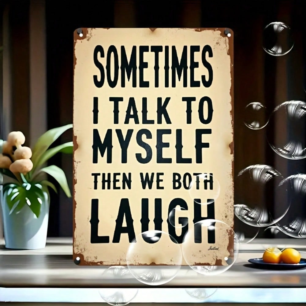 Retro Metal Paintings, Furniture, Living Room Decoration 20x30cm