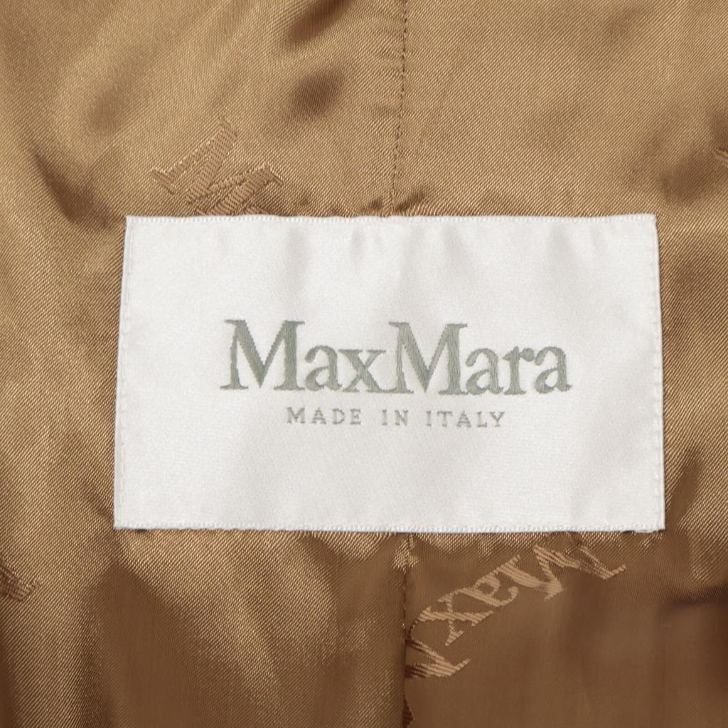 Max Mara Excellent condition, genuine Japanese product, item number 101613096, camel silk teddy bear long coat S BrownUsed