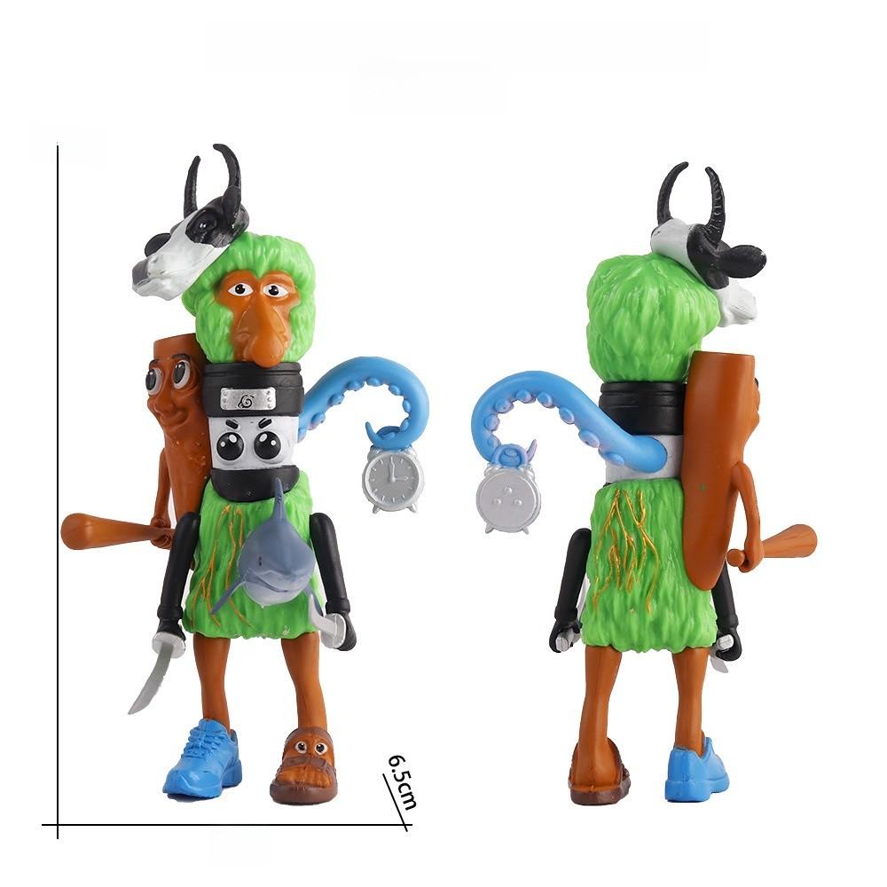 Sahur Tungtung Mountain Sea Fusion Pvc Statue Articulated Desk Decoration Shelf