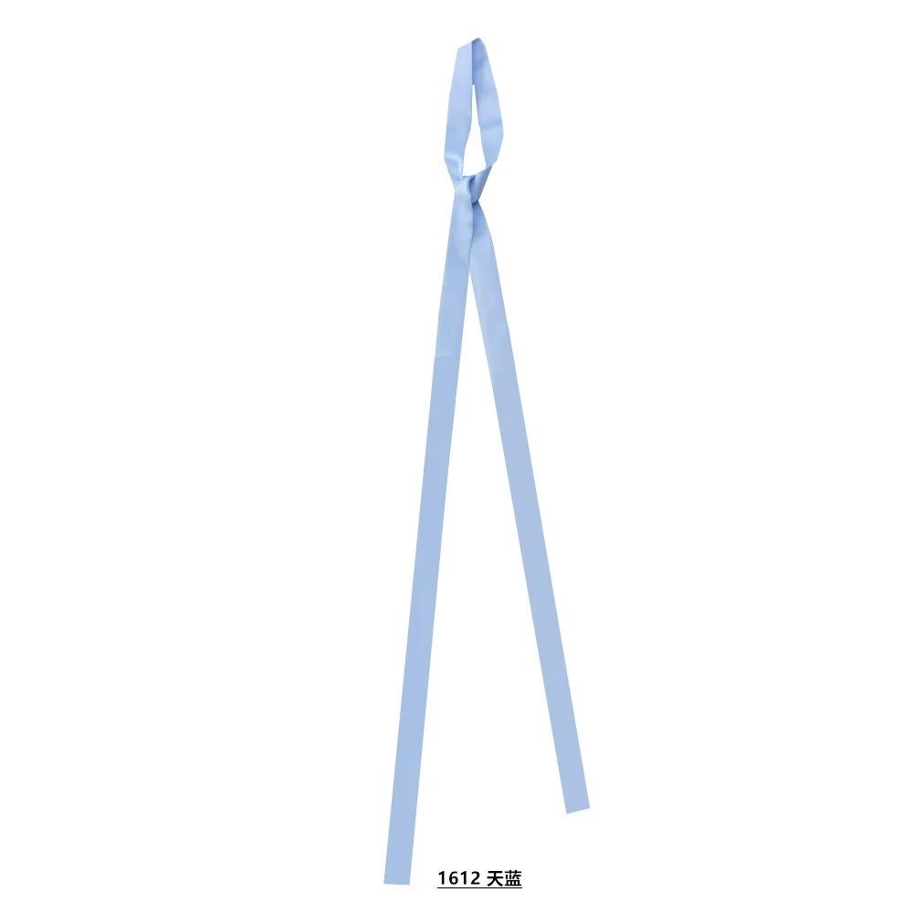 Narrow Long Silk Scarf Solid Color Women's Tie Scarf A Must-have for Pairing with a White Shirt Ladies Belt Skinny Ribbon Scarf