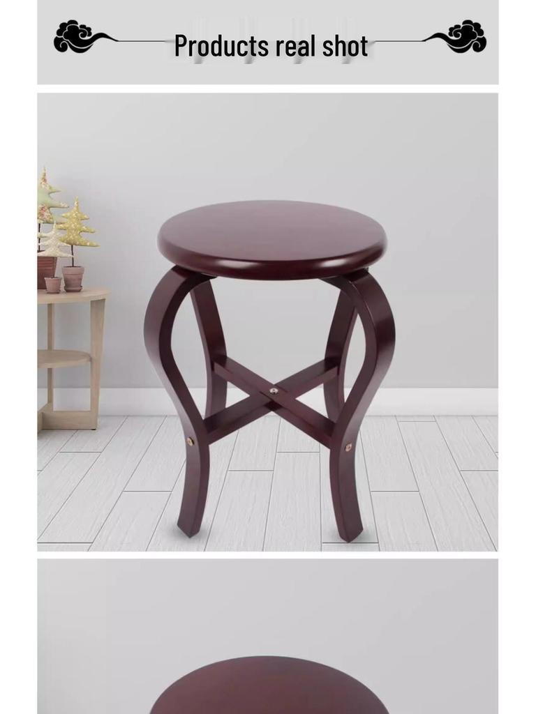 Guzheng Stool with Curved Detachable Legs for Versatile Applications