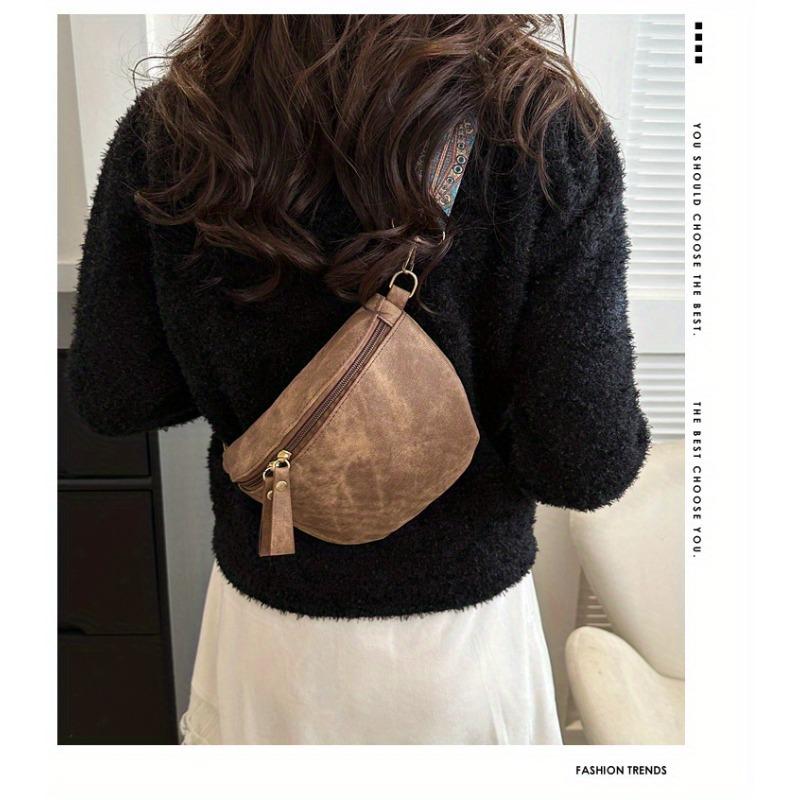 Fashionable Solid Color Women's Bag, Stylish Single Shoulder Crossbody Bag