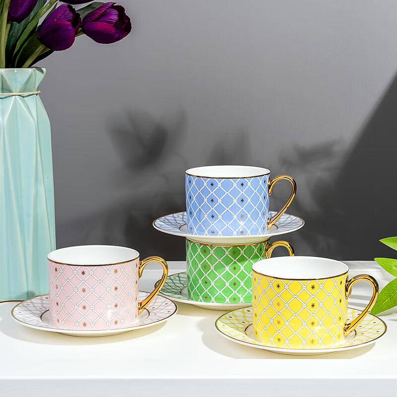 

Tang Hui Dopamine Bone China Coffee Cup & Saucer Set