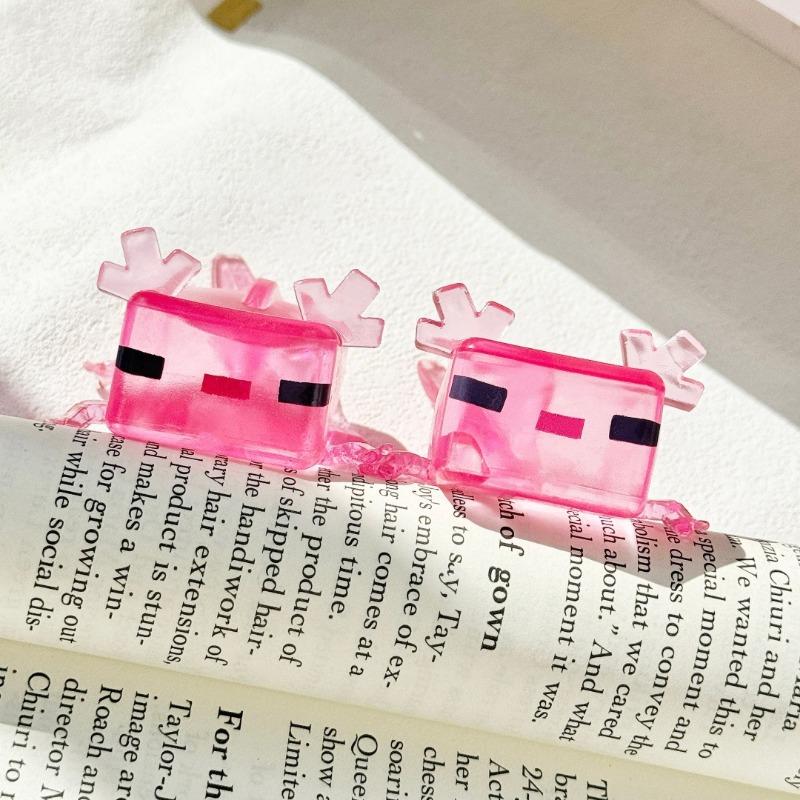 Creative Axolotl Animal Plastic Pinch Toy Decompression Artifact Gift to Reduce Stress