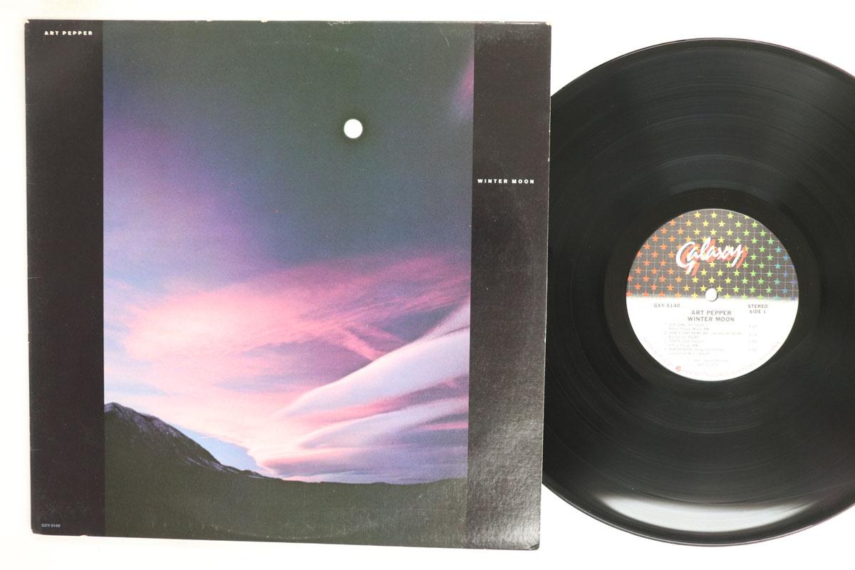 LP Record ART PEPPER  Winter Moon GXY5140 GALAXY 1981 US Jazz Used