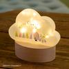 Chatani Moomin Cloud LED Light, Milky White, H13 x W13 x D7.5cm, 152-333241F