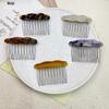 Wei Yi Stylish Acetate Hairpin Comb for Bangs - High-End Textured Design