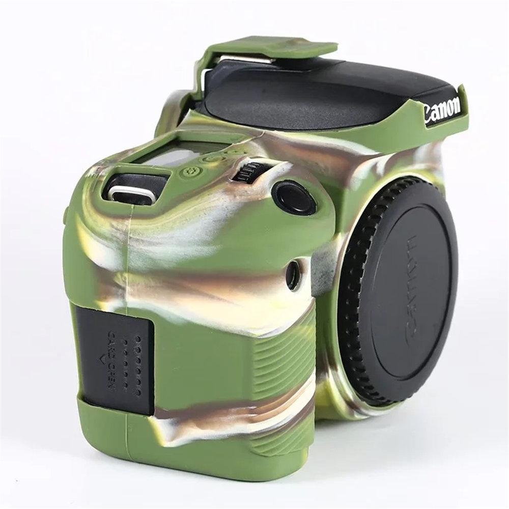 77D Soft Rubber Silicone Case For Canon EOS 77D Shockproof Camera Body Cover Skin