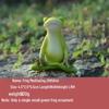 Creative Frog Ornament Flower Pot - Cute Toad for Car Decoration or Gift for Men & Women, Perfect for Teacher's Day