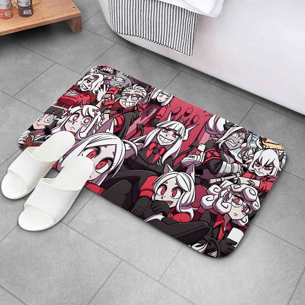 H-Helltaker Anime Floor Mat For Living Room Sofa Floor Cushions Modern Soft Fluffy Home Rug For Children's Bedroom Play Carpet