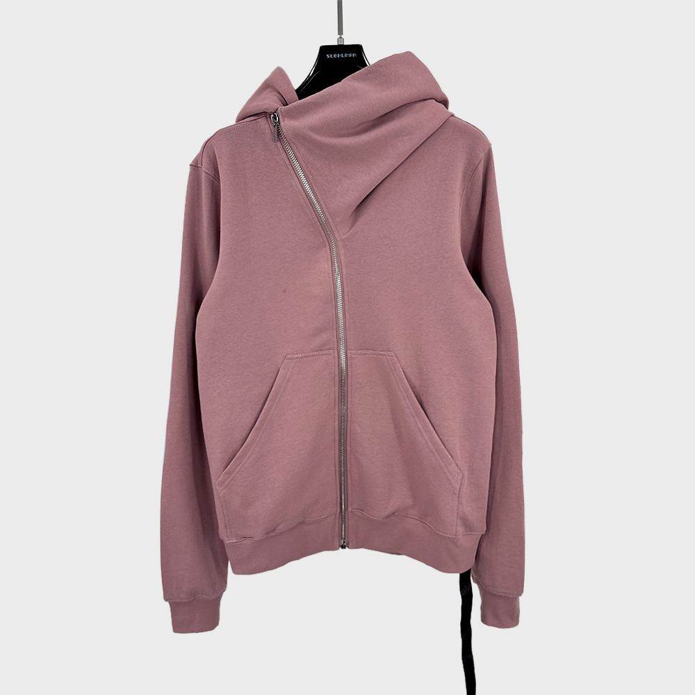 Мужской Tide Punk Темный Осень Зима RO Стиль Волшебство Молния Женская Мода Хлопковый Свитшот Шикарные Пальто Толстовки 2XL 8549₽