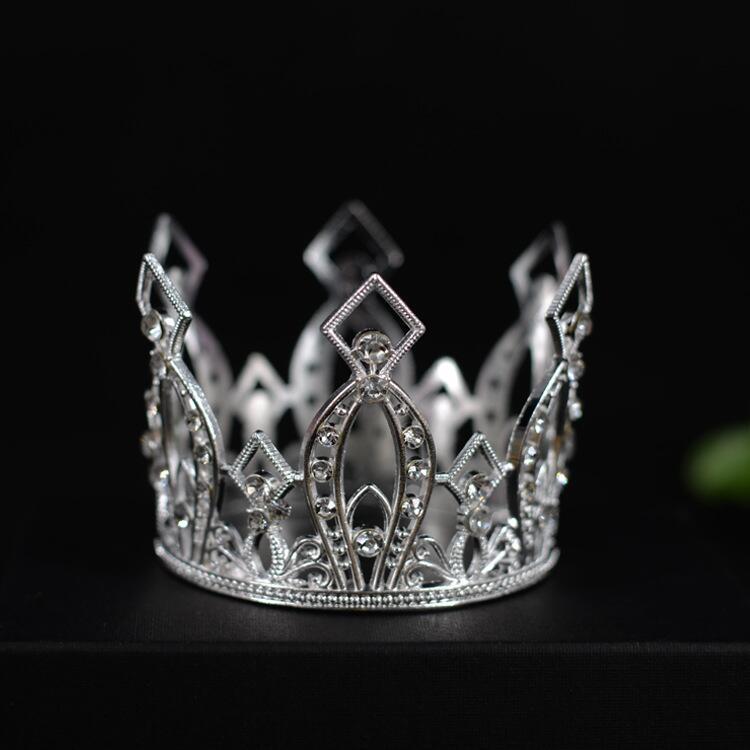 Hollow birthday cake crown tiara love ornament birthday flower decoration accessories crown