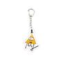 Portachiavi Bill Cipher Anime Portachiavi Portachiavi per Accessori Borsa Ciondolo Acrilico Catene Portachiavi Bill Cipher Regali per Studenti Fan