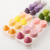 4Pcs Makeup Sponge Powder Puff Dry and Wet Combined Beauty Cosmetic Ball Foundation Powder Puff Bevel Cut Make Up Sponge Tools