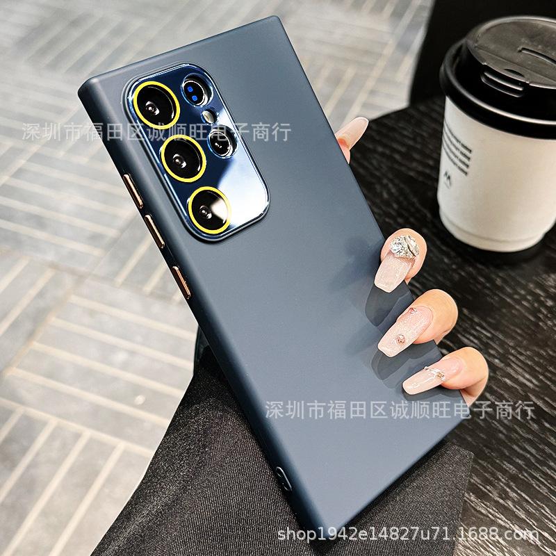 Flüssigsilikon für Samsung S25 Ultra Handyhülle All-Inclusive Linse S23 Ultra Premium S22 Hülle