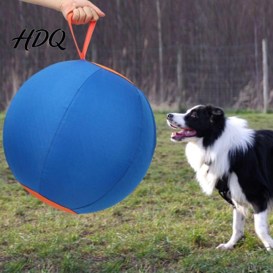 Hundespielzeug für große Rassen Hüteball für Hunde Beruhigend mit Griffabdeckung