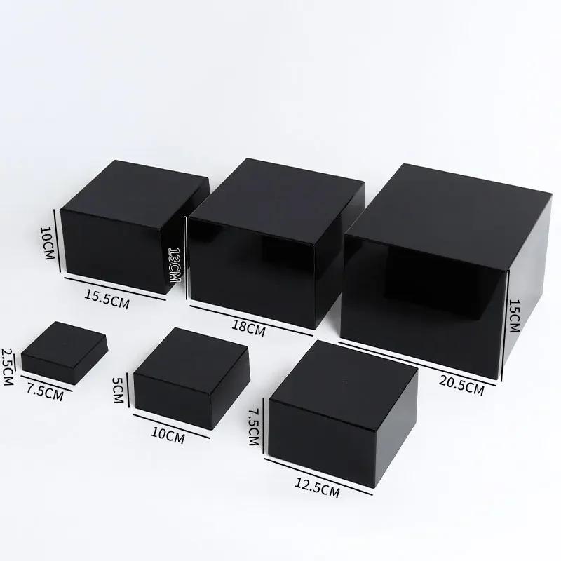6Pcs Acrylic Buffet Riser Food Display