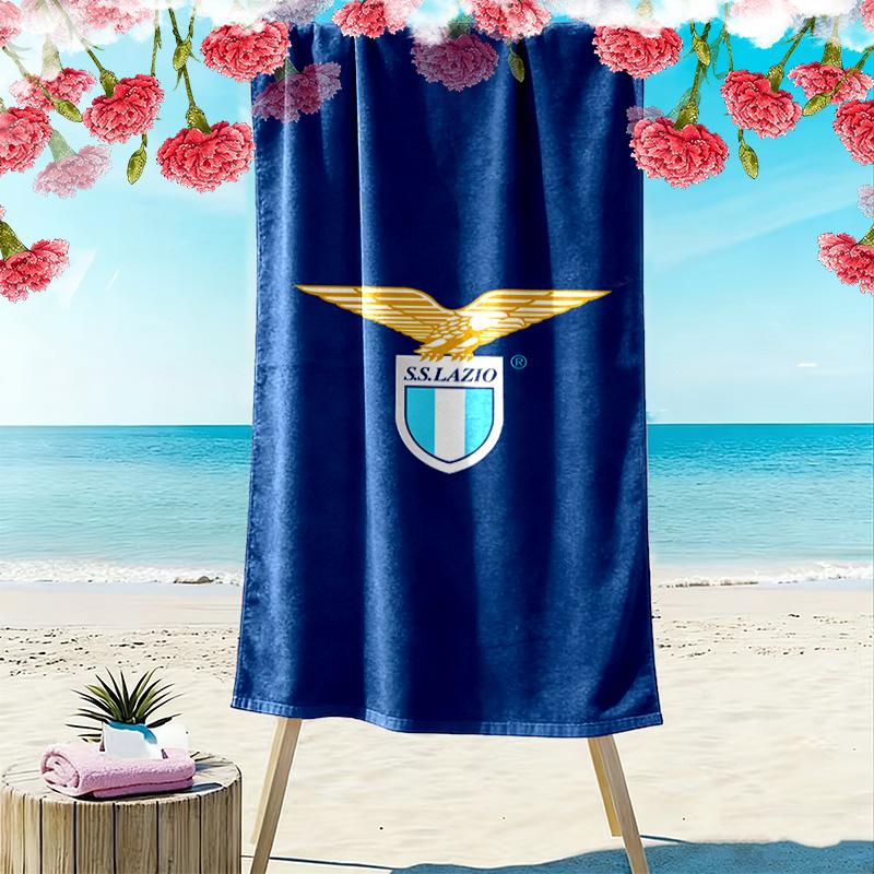 Lazio 2D Flat Print Beach Towel, Large Soft Quick Dry Towel for Beach Camping Swimming