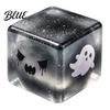 Dekorative Figuren für Schreibtische Halloween Geist Knetwürfel Glitzer Langsam aufsteigendes Fidget Spielzeug Mehrfarbig Verträumte Stress Spielzeuge Weich Dekompression